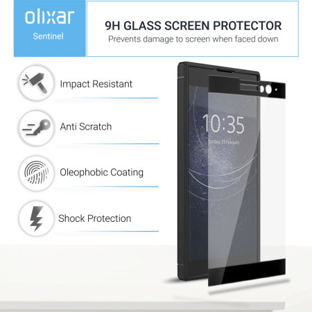 Olixar Sentinel Sony Xperia XA2 Plus Case And Glass Screen Protector