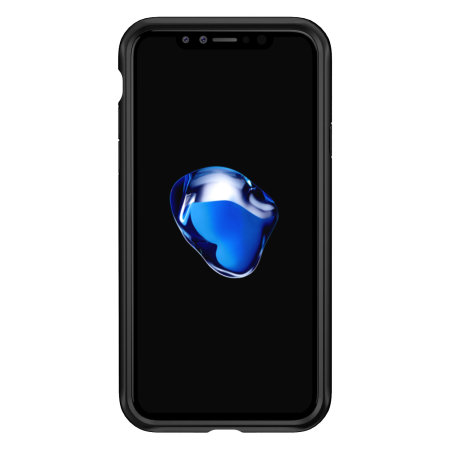 Olixar NovaShield iPhone X Bumperfodral - Svart