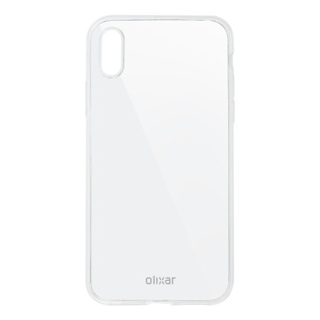 olixar ultra-thin iphone xs case - 100% clear