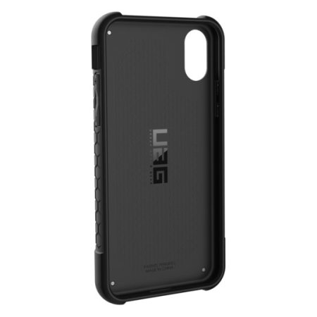 uag monarch premium iphone xs protective case - carbon fibre