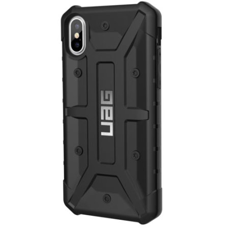 uag pathfinder iphone xs rugged case - black