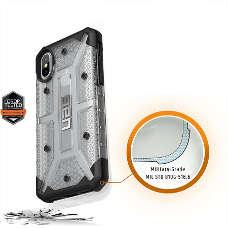 UAG Plasma iPhone XS Case - Ice