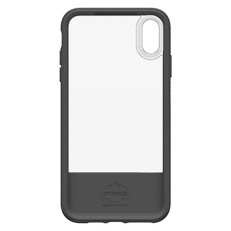 Funda iPhone XS Max Otterbox Statement - Gris / Transparente