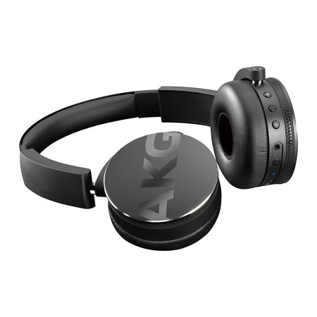 AKG Y50BT On-Ear Foldable Bluetooth Headphones - Black