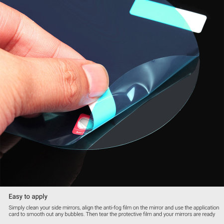 Olixar Rainproof Nano Protection Film For Car Wing Mirrors – 2 Pack