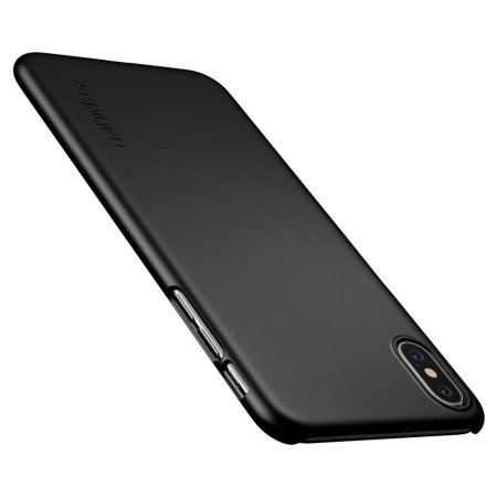 Spigen Thin Fit iPhone XS Max Case - Zwart