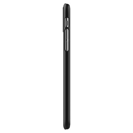 spigen thin fit iphone xs shell case - matte black