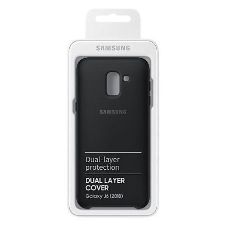 Dual Layer Cover Gold Per Samsung Galaxy J6 - Custodia A Doppio Strato Resistente - Colore Oro - 2