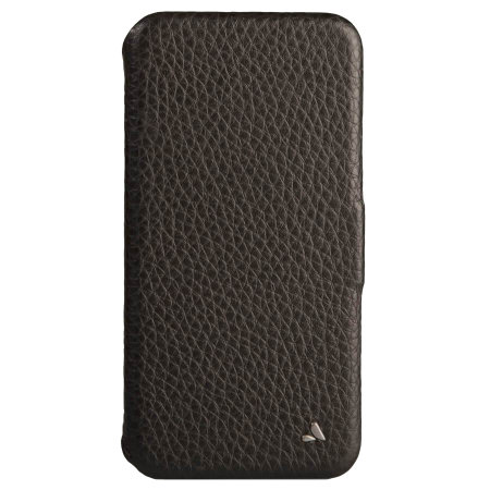 Vaja Folio iPhone XS Max Premium Leather Case - Black