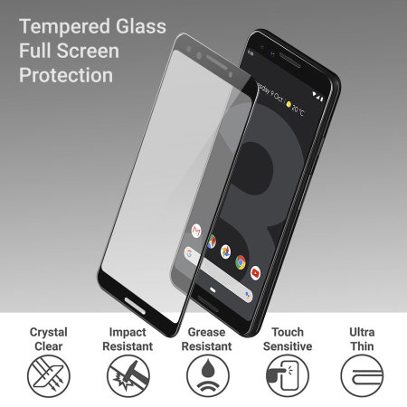 Protector de Pantalla Pixel 3 Olixar Protección Completa Cristal