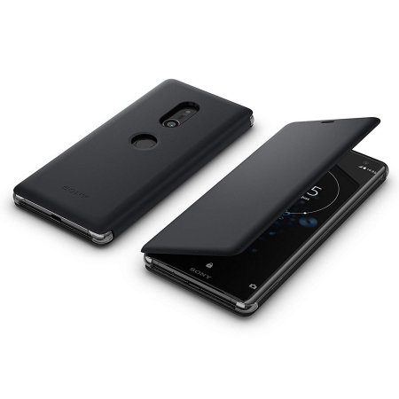 Housse officielle Sony Xperia XZ3 Style Cover Stand SCSH70 – Noir