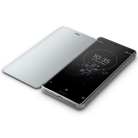 Funda Sony Xperia XZ3 Oficial SCSH70 Style Cover Stand - Gris