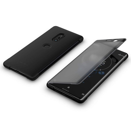 Official Sony Xperia XZ3 SCTH70 Style Cover Touch Case - Black