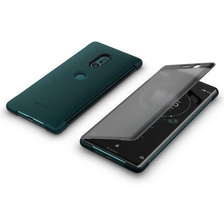 Official Sony Xperia XZ3 SCTH70 Style Cover Touch Case - Green