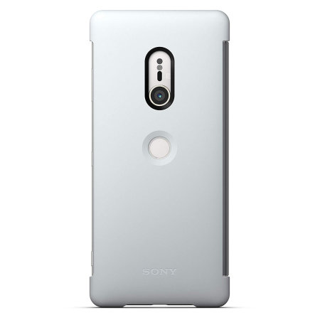 Offizielle Sony Xperia XZ3 SCTH70 Style Cover Touch Hülle - Grau