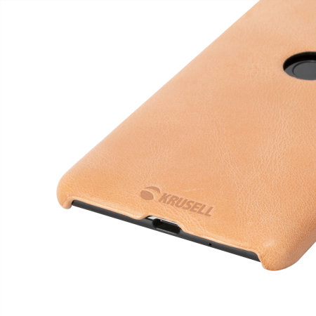 Krusell Sunne Sony Xperia XZ3 Leather Case - Nude