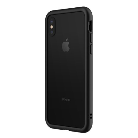 RhinoShield CrashGuard iPhone XS Protective Bumper Case - Black