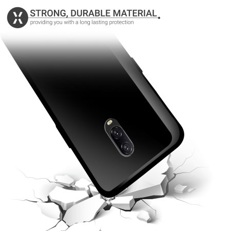 Olixar FlexiShield OnePlus 6T Gel Case - Solid Black