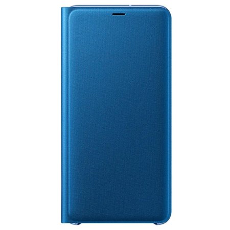 Official Samsung Galaxy A7 2018 Wallet Cover Case - Blauw