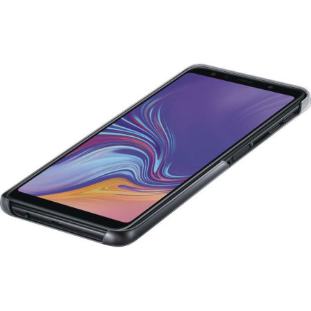 Officieel Samsung Galaxy A7 2018 Gradation Cover Case - Zwart