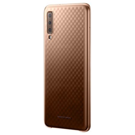 Official Samsung Galaxy A7 2018 Gradation Cover Case - Gold