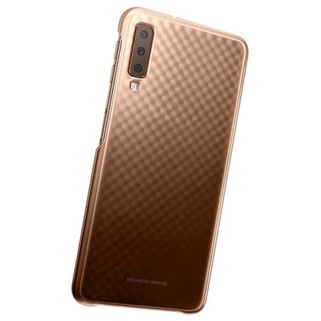 Official Samsung Galaxy A7 2018 Gradation Cover Case - Gold