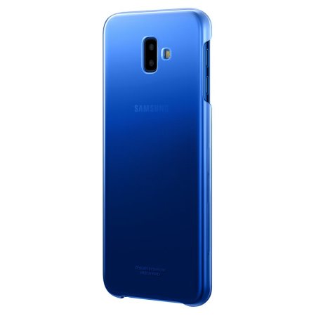 Officieel Samsung Galaxy J6 Plus Gradation Cover Case - Blauw