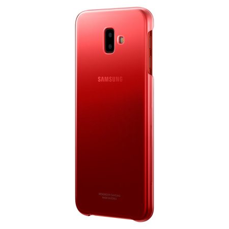 Official Samsung Galaxy J6 Plus Gradation Cover - Red