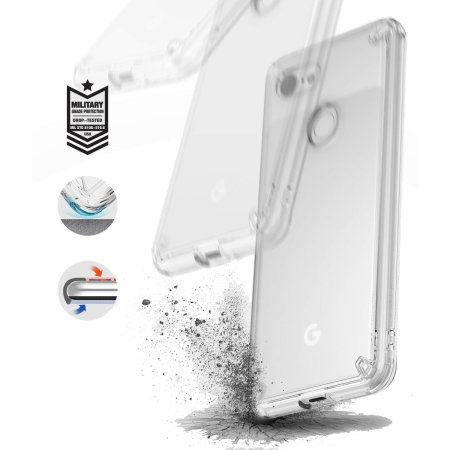 Ringke Fusion Google Pixel 3 Case - Clear