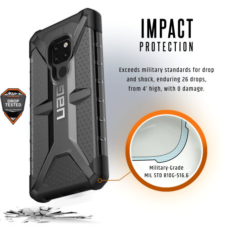 UAG Plasma Huawei Mate 20 Protective Case - Ash