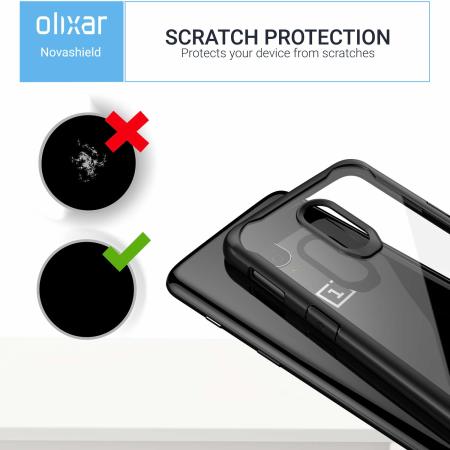 Olixar NovaShield OnePlus 6T Bumper Case - Black