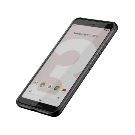 Olixar NovaShield Google Pixel 3 Bumper Schutzhülle - Schwarz