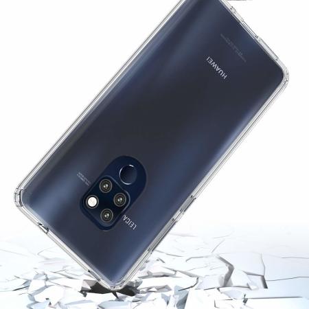 Olixar ExoShield Tough Snap-on Huawei Mate 20 Case - Crystal Clear