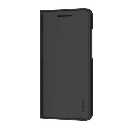 Official Nokia 5.1 Entertainment Flip Wallet Case - Black