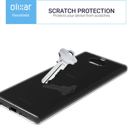 Olixar FlexiShield Sony Xperia 10 Gel Case - 100% Clear