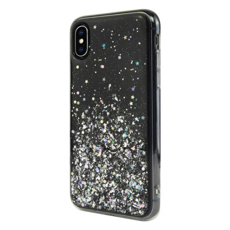 Funda iPhone XS SwitchEasy Starfield - Negra