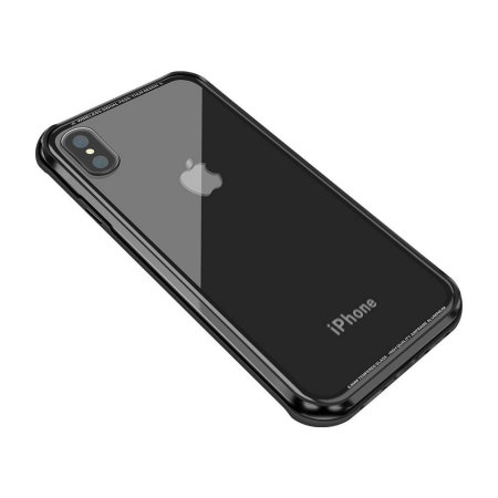 SwitchEasy iGlass iPhone XS Max Bumper Case - Black