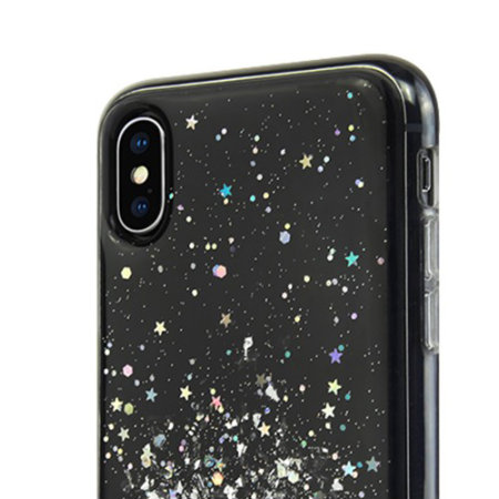 SwitchEasy Starfield iPhone XS Max Glitter Case - Black