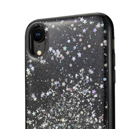 Funda iPhone XR SwitchEasy Starfield - Negra