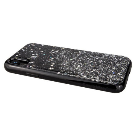 SwitchEasy Starfield iPhone XR Glitter Case - Black