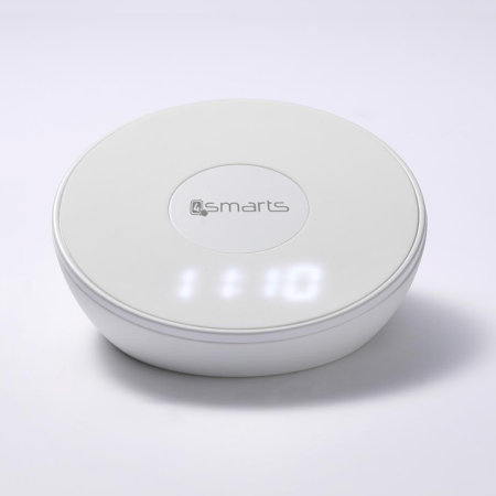 Support de chargement sans fil rapide 4Smarts VoltBeam N8 avec horloge