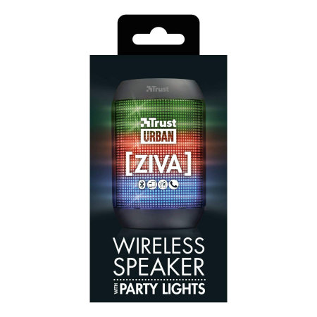Trust Ziva Wireless Bluetooth Party Lights Speaker