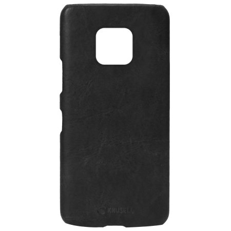 Krusell Sunne Huawei Mate 20 Pro Premium Leather Cover Case - Black