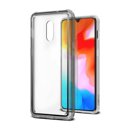 VRS Design Crystal Chrome OnePlus 6T Case - Clear