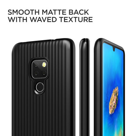 VRS Design Single Fit Label Huawei Mate 20 Case - Zwart