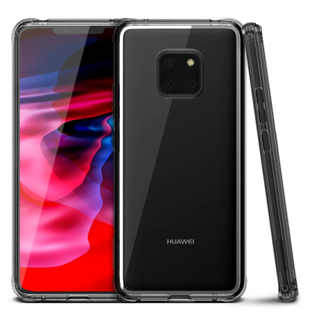VRS Design Crystal Chrome Huawei Mate 20 Pro Case - Clear