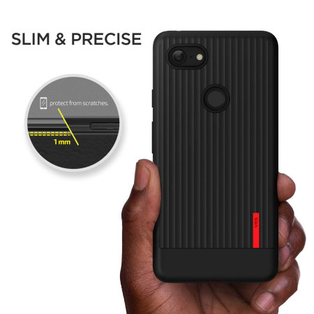 VRS Design Single Fit Label Google Pixel 3 XL Case - Black