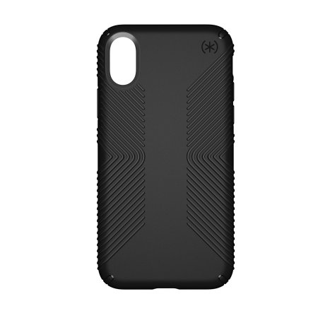 Speck Presidio Grip iPhone XS Tough Case Hülle in Schwarz