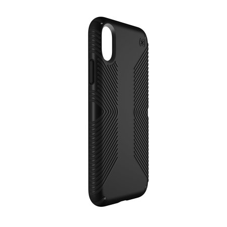 Speck Presidio Grip iPhone XS Case - Black