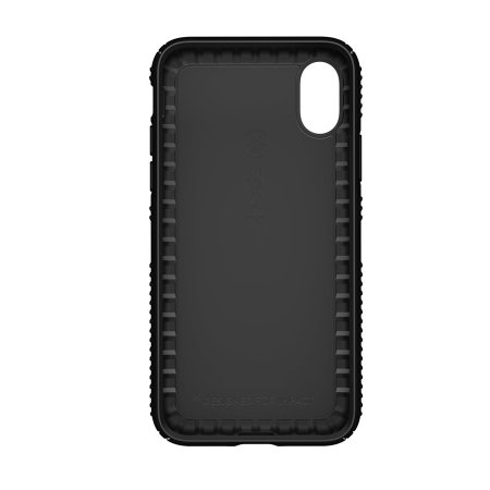 Speck Presidio Grip iPhone XS Tough Case Hülle in Schwarz